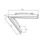 ART-MAG25-ANGLE LED Светильник угловой для магнитного шинопровода   -  Фильтры 